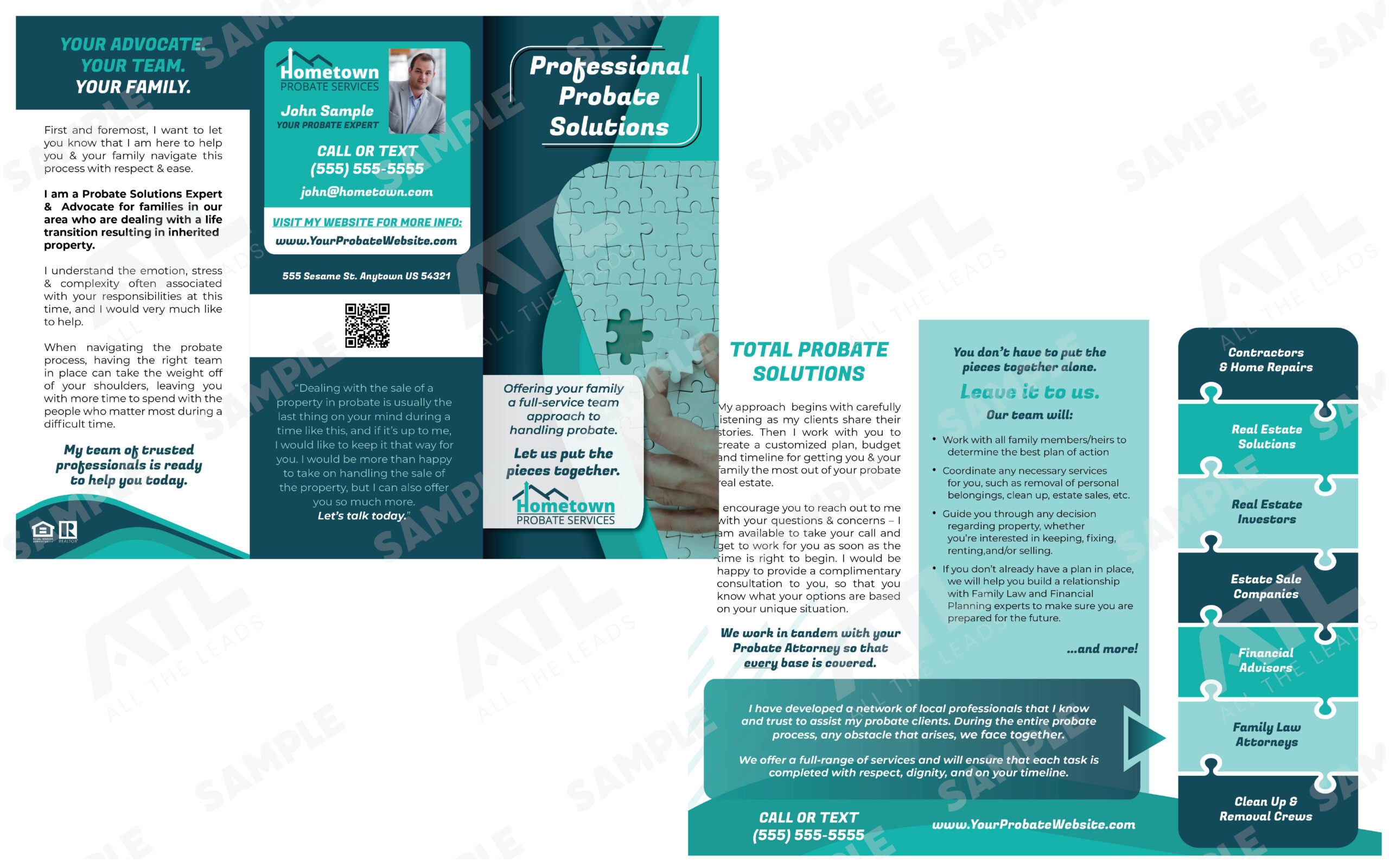 Puzzle Brochure Design